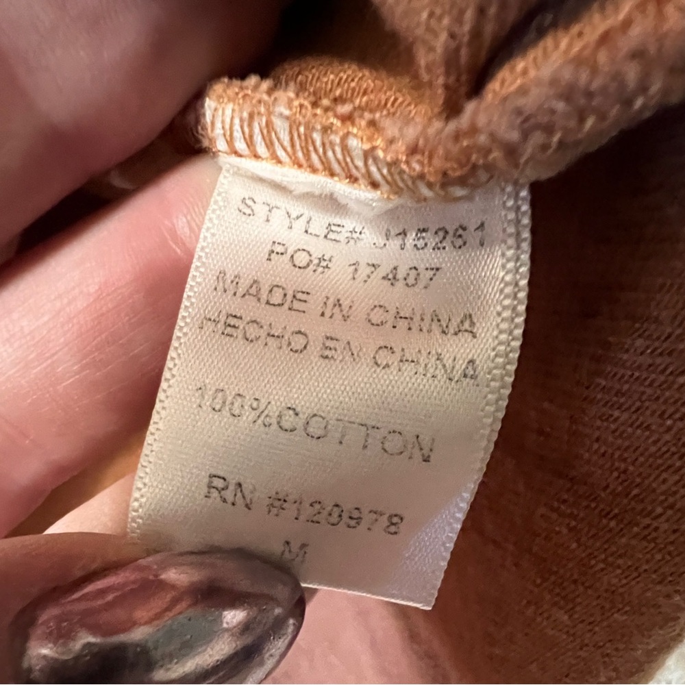 Entro Distressed Button-Up Jacket in Clay M - Picture 6 of 8